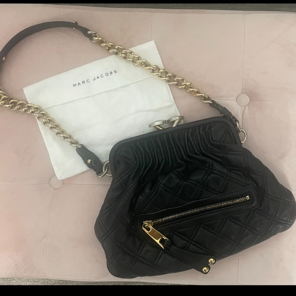 Marc Jacobs quilted mini Stam bag